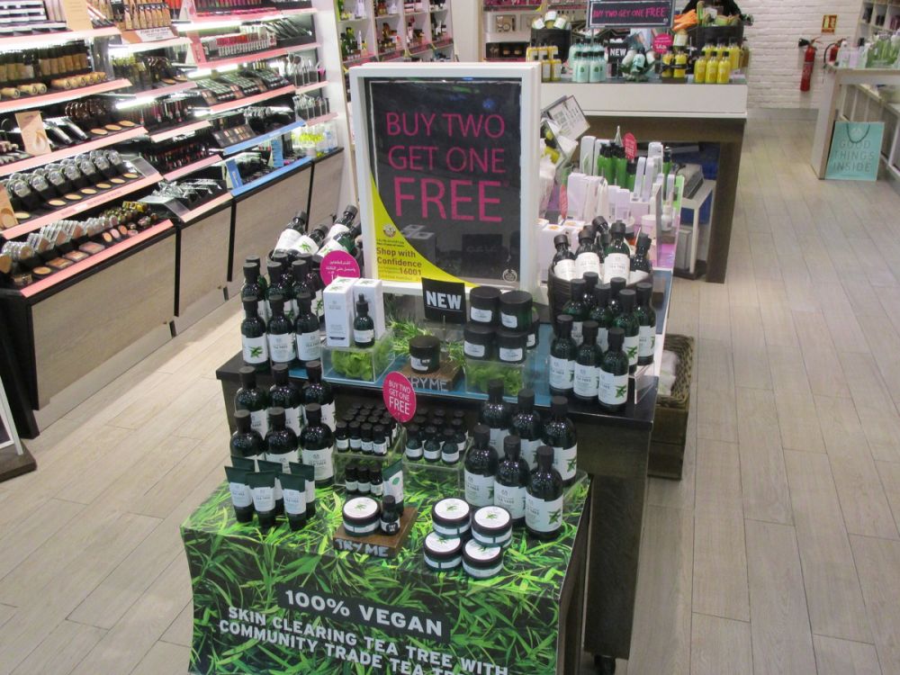 Buy 2 Get 1 Free - The Body Shop