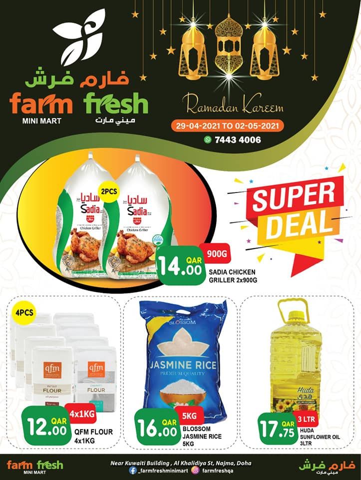 Farm Fresh Mini Mart Qatar offers 2021