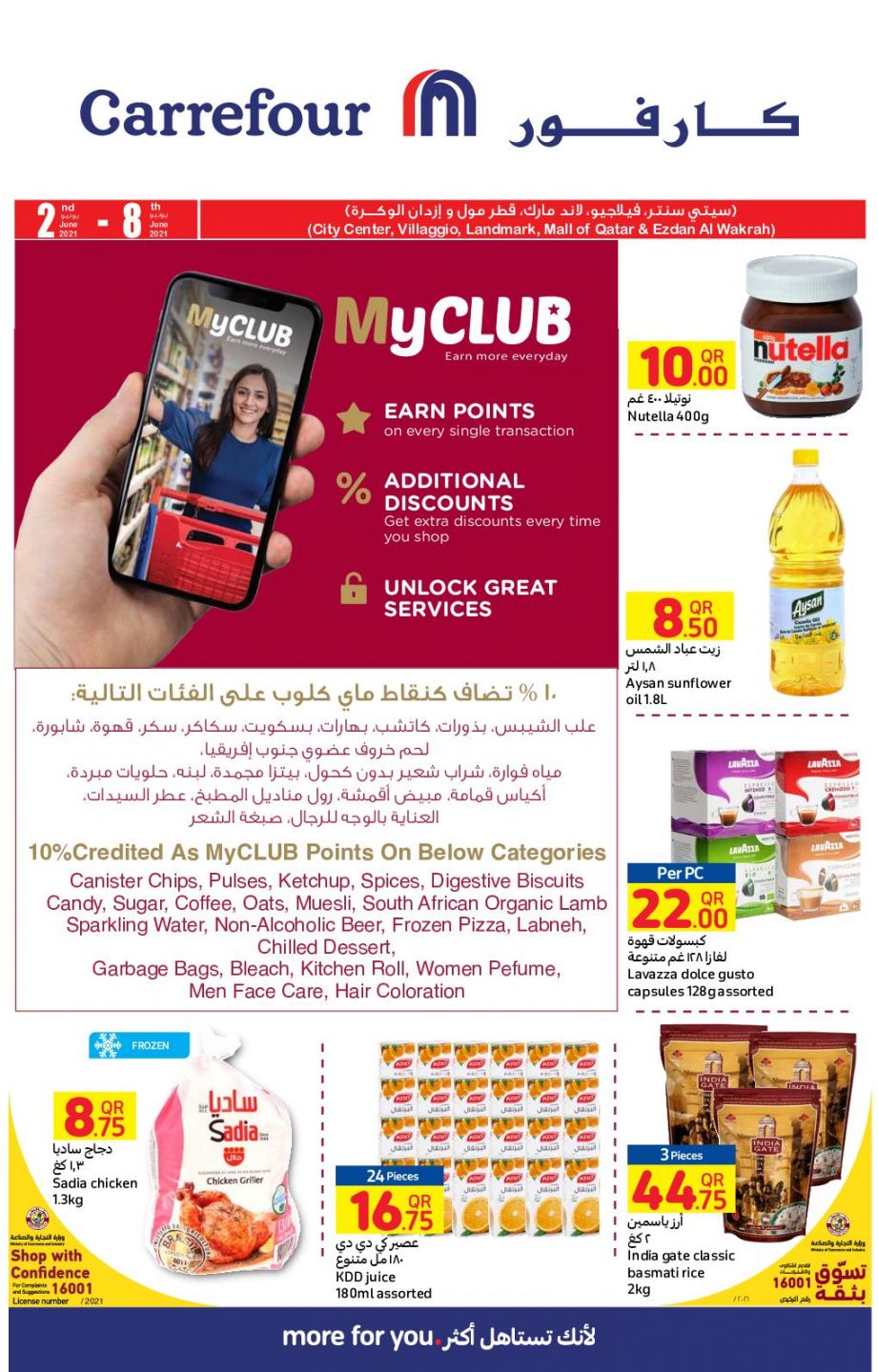 Carrefour Hypermarket Qatar offers 2021