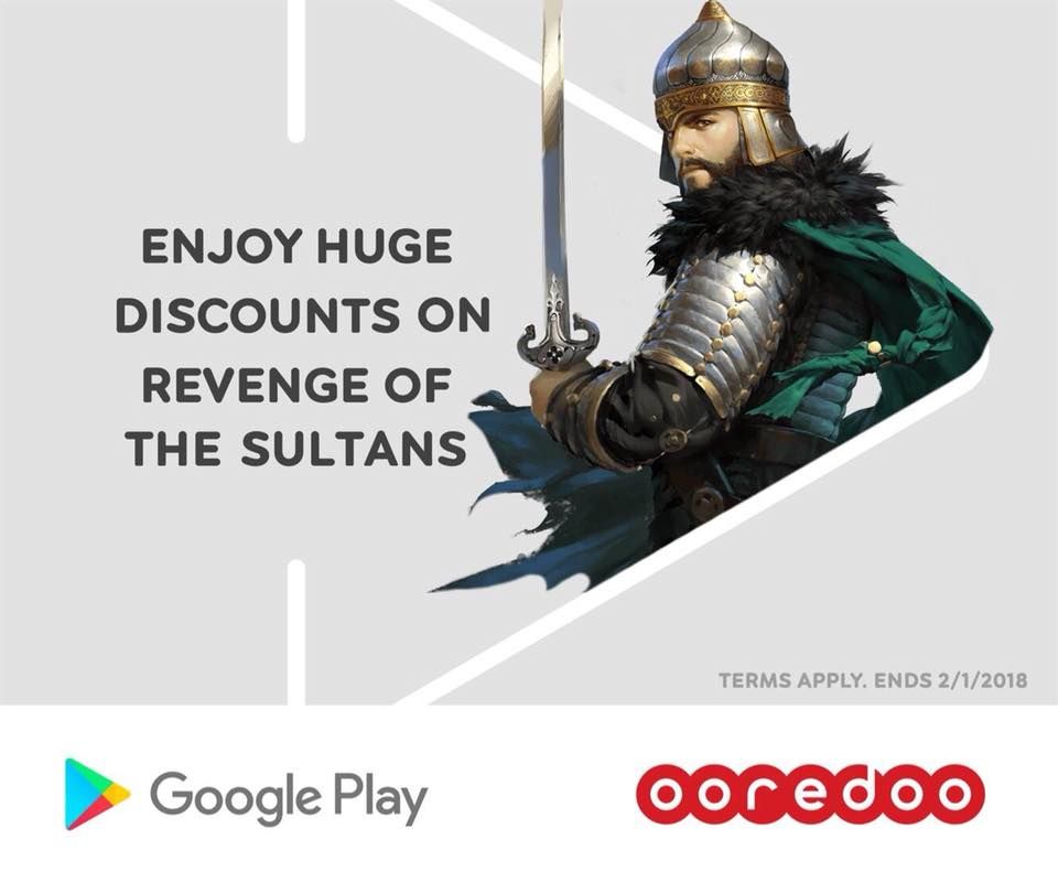 Revenge of the Sultans Offers - Ooredoo Qatar