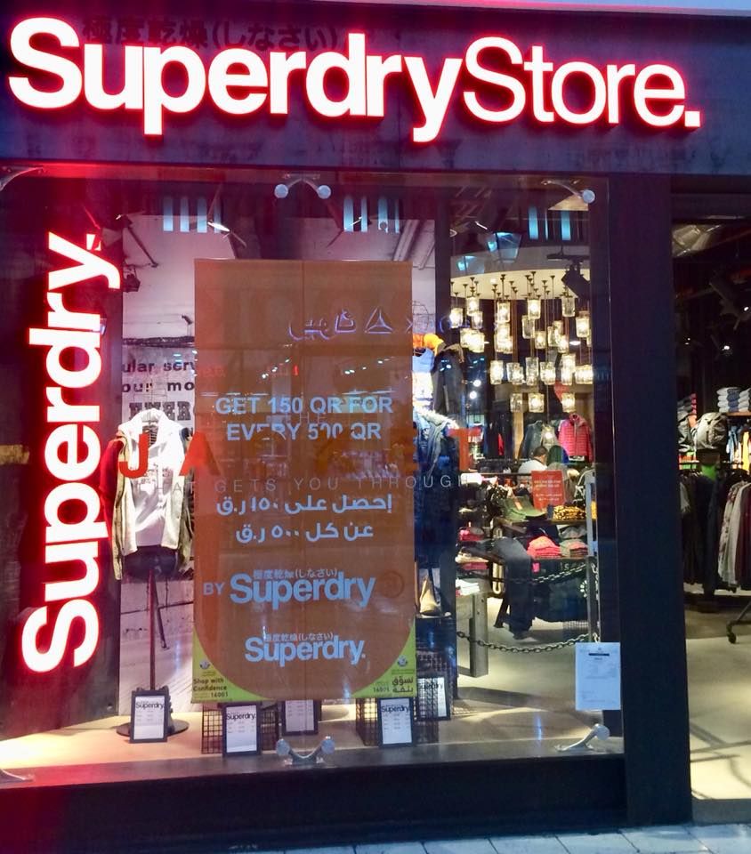 Sale Superdry store Qatar