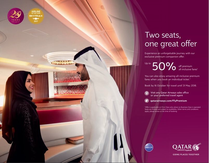 Two seats, one great offer Save up to 50%