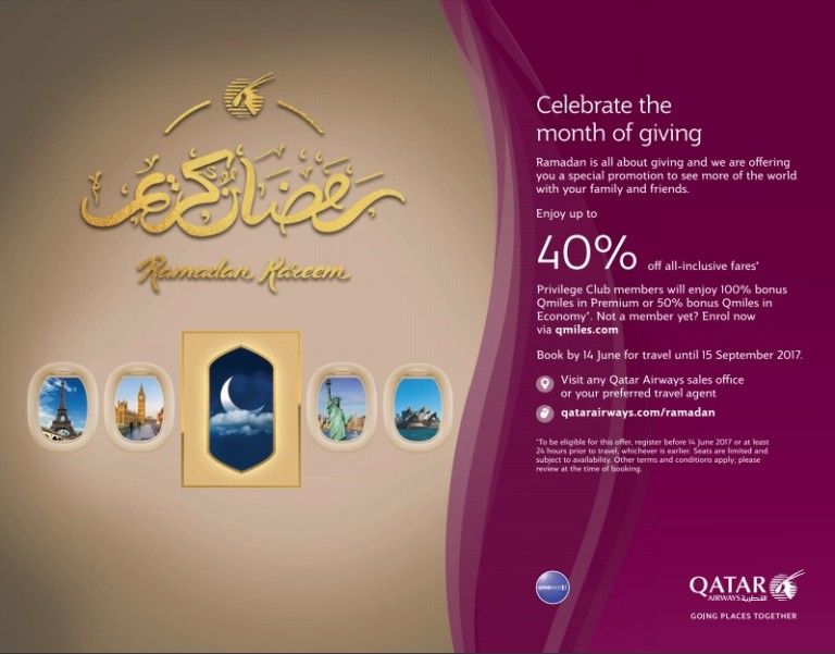 Qatar Airways Up To 40% Off