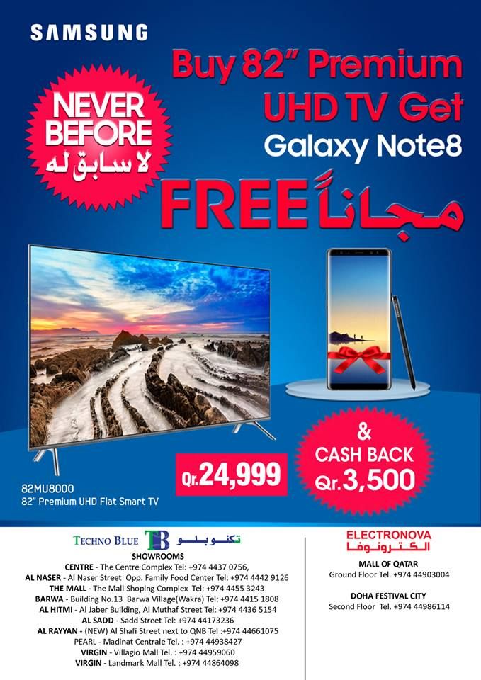 Offers Techno Blue Qatar Never Before