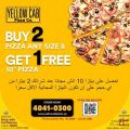 Yellow Cab Pizza Qatar Offers 2021