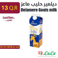 Delamere Goats milk 1ltr&times;1pcs