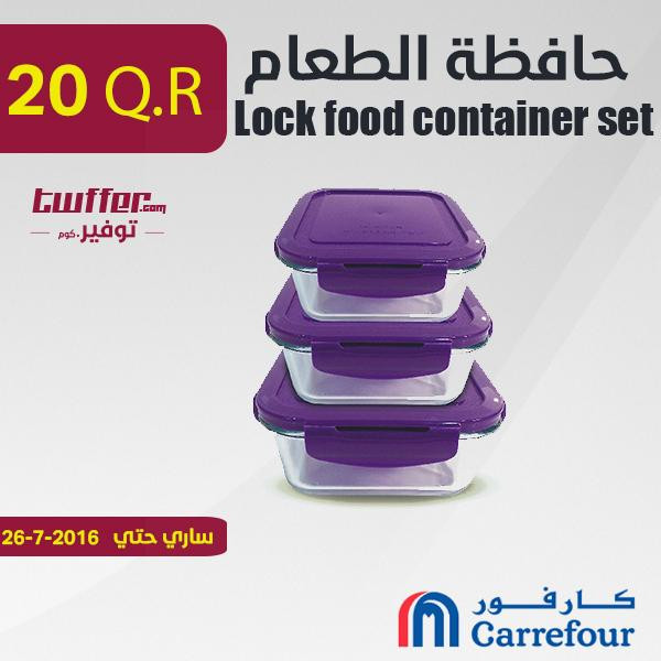 lock&lock food container set