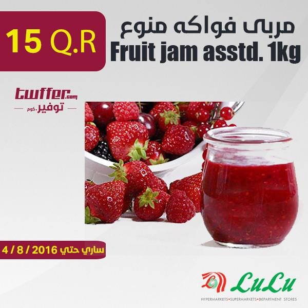Fruit jam asstd. 1kg