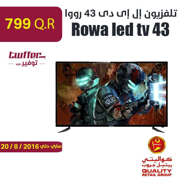 Rowa led tv 43