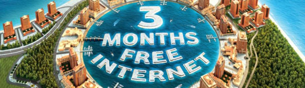get 3 Months of free Internet with Vodafone