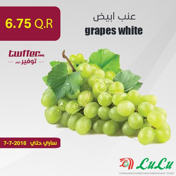 grapes white